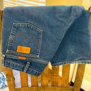 👖Wrangler 13 Original Fire Retardant FR Men’s Blue Denim Jeans